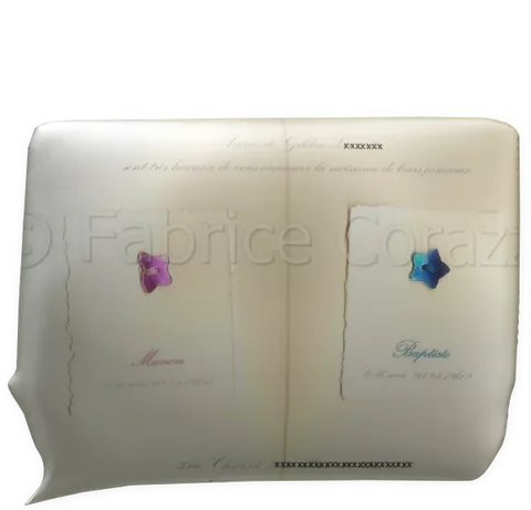 Clic pour agrandir faire-part naissance témoignage ariane L infertilité fabrice corazza magnétiseur