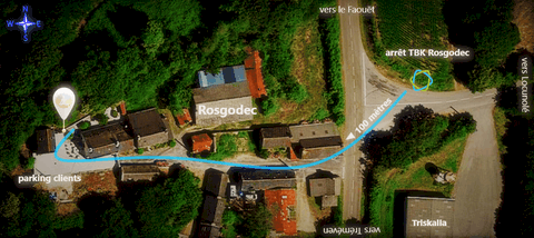 Cliquez pour voir sur Google Map et/ou lancer votre GPS Fabrice Corazza magnétiseur guérisseur coupeu de feu Rosgodec Locunolé Tréméven Quimperlé Le Faouët finistère bretagne