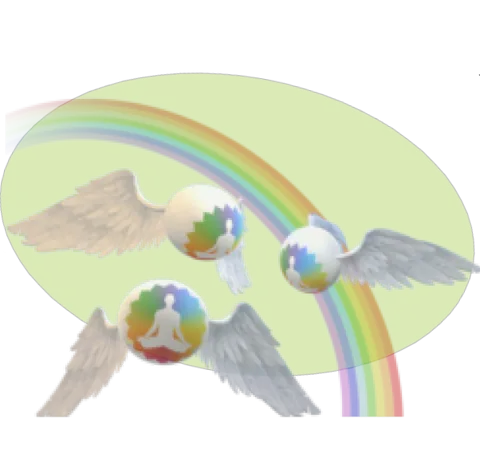 logo 3 anges fabrice corazza ange gardien magnétiseur