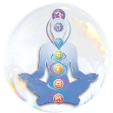 logo bulle bouddha chakra équilibre équilibrage rééquilibrage énergies magnétisme magnétiseur guérisseur coupeur de feu fabrice corazza locunolé tréméven quimperlé le faouët finistère bretagne